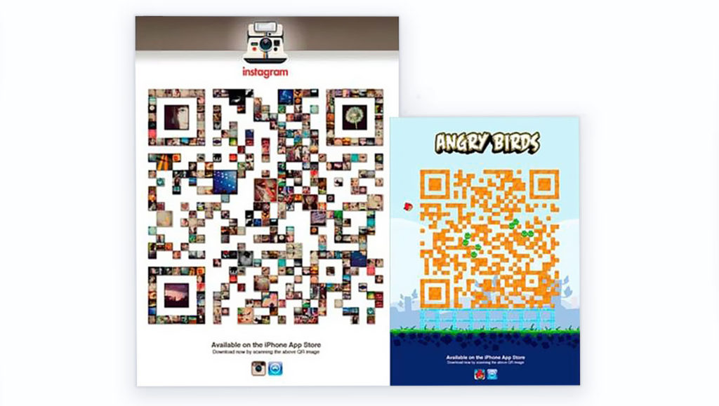 angry birds telepods qr codes print