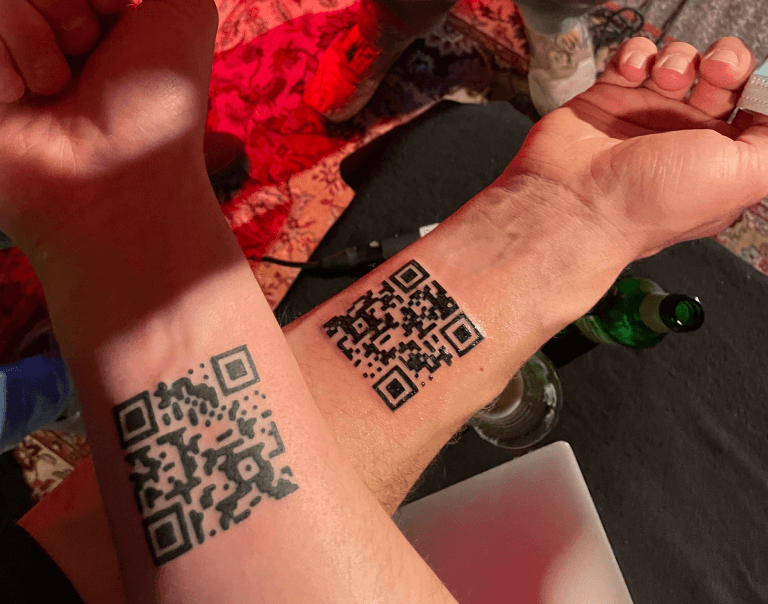 07 the qr code tattoo futuristic trend or orwellian nightmare image